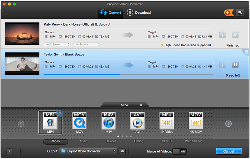 iskysoft video editor for mac 10.6.8
